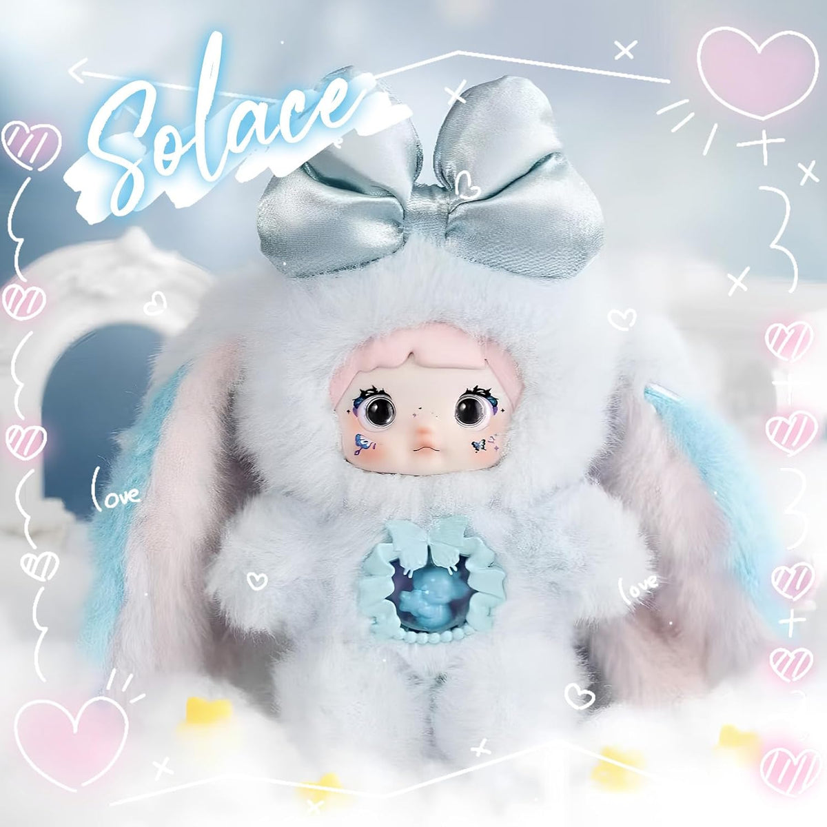 Mckkymi Caja Ciega de Peluche, Kawaii Nommi Fantasy World Series Mu...