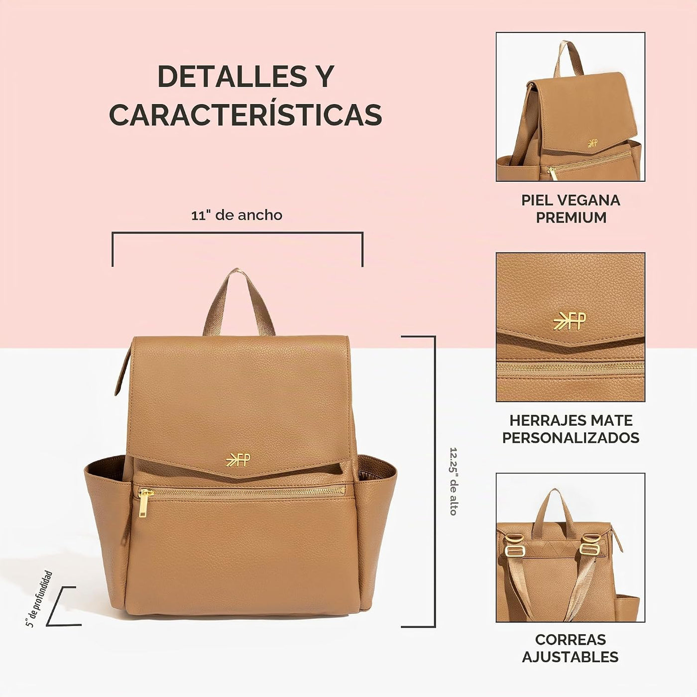 Freshly Picked Mini Pañalera II Mochila \u2013 Bolso pequeño de cue...