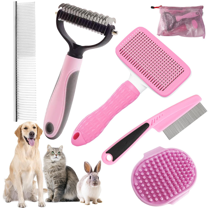 KUEIOX Cepillo para perros para desprendimiento, 6 piezas en una bo...