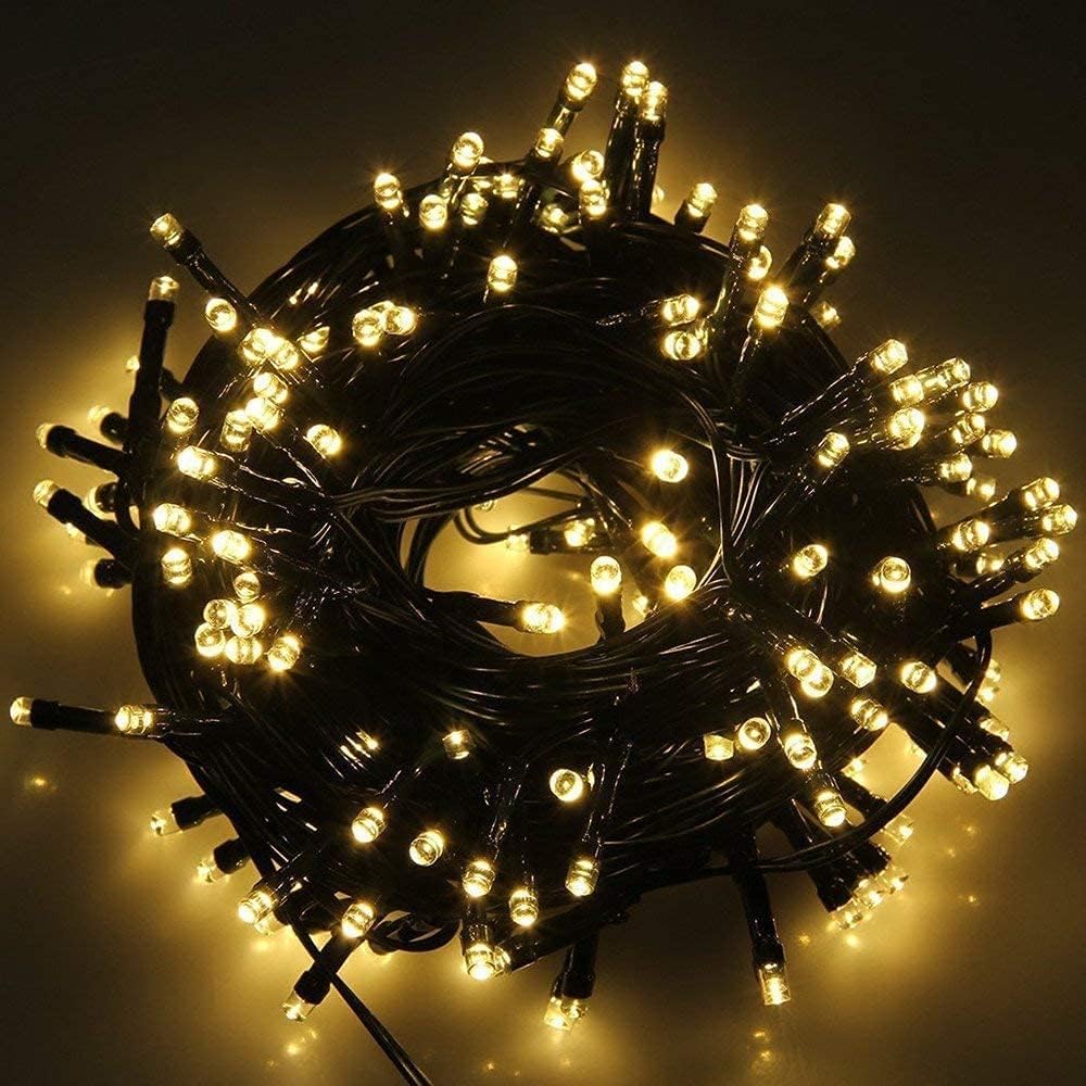 MZD8391 300 luces LED de Navidad de 105 pies, para interiores y ext...
