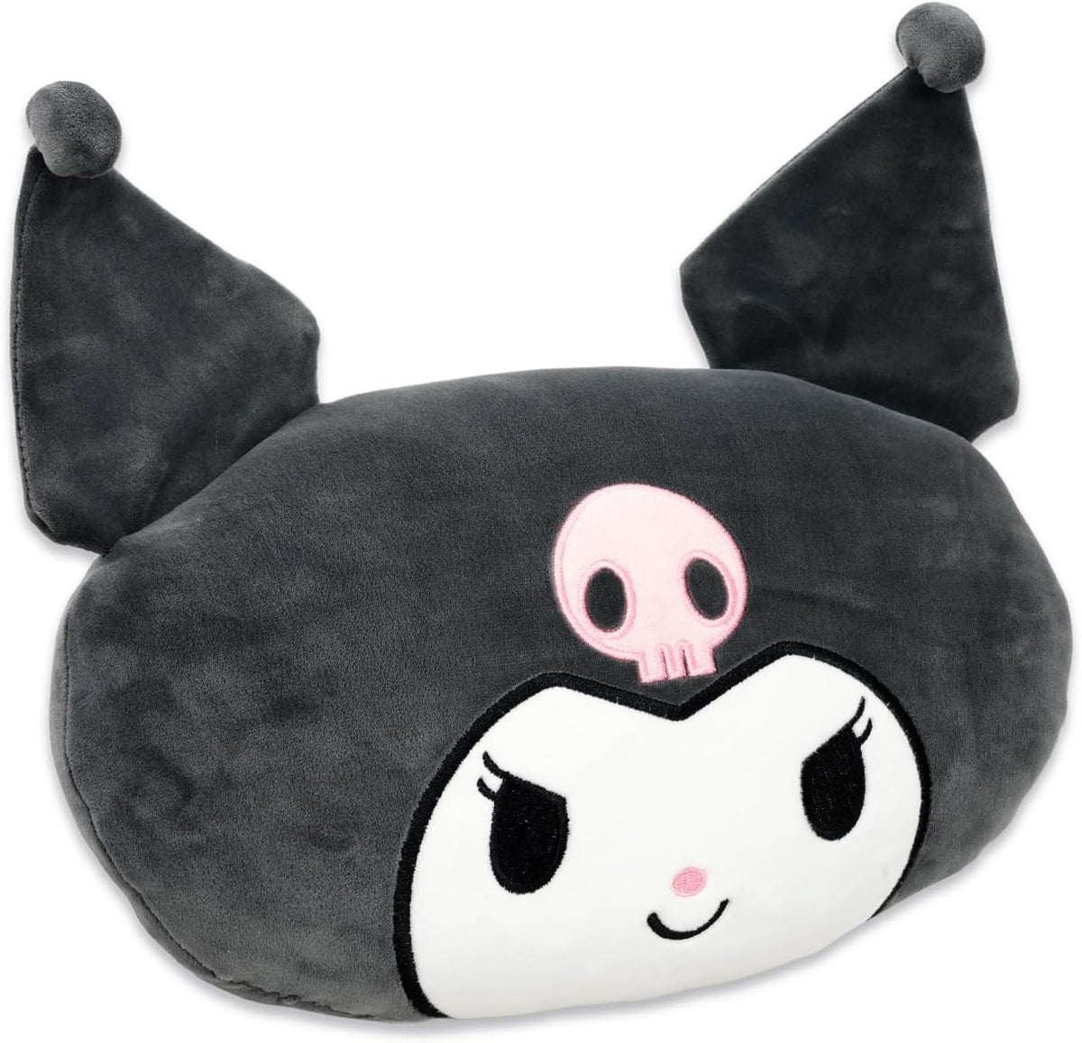 Hello Kitty Kuromi - Almohada de viaje de felpa para niños, paquete...