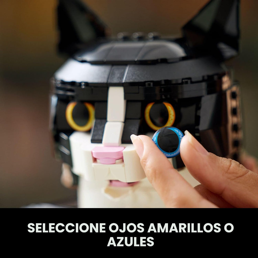 LEGO Ideas Tuxedo Cat - Juegos de construcción para adultos, mayore...