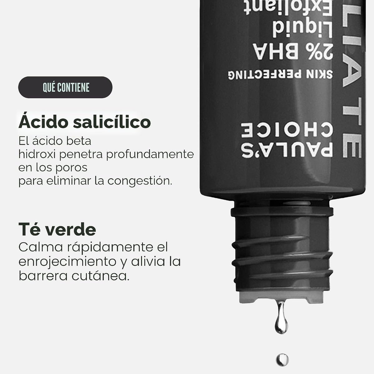 Paula's Choice SKIN PERFECTING 2% BHA Exfoliante líquido sin enjuag...