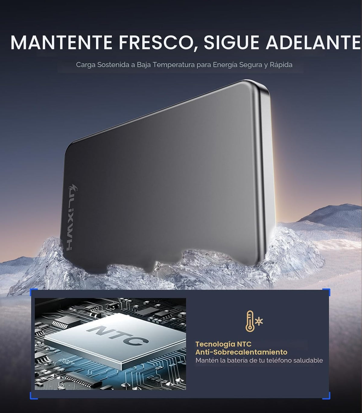 ULiXWH [0.3" Ultra Delgado] [Hecho en Aleación] para Magsafe Ca...