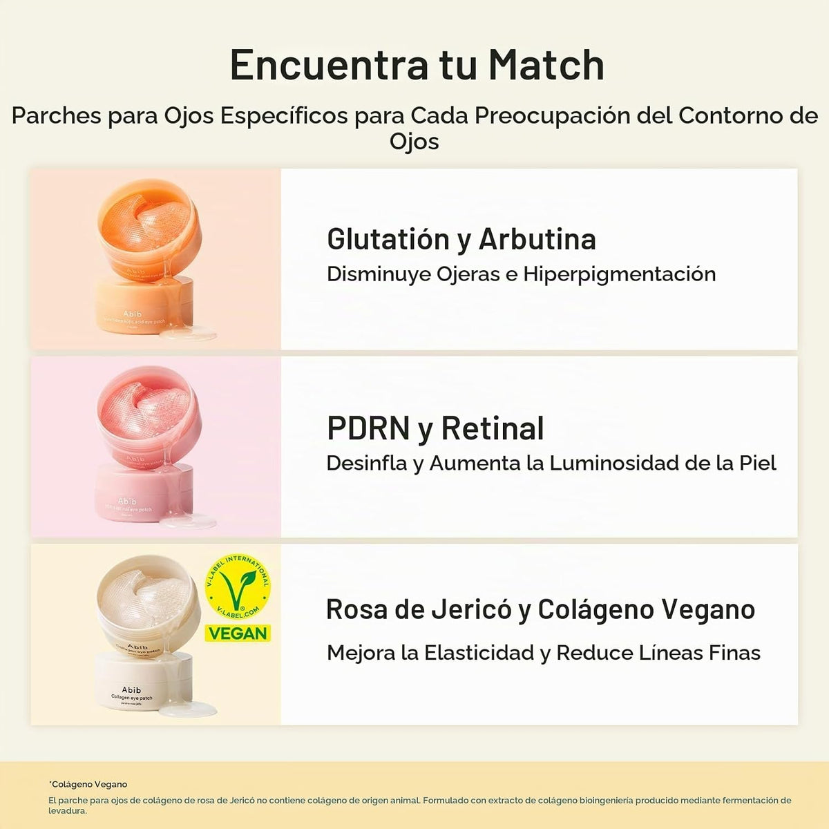 Abib PDRN - Parches para ojos retinianos para rejuvenecer e hinchar...