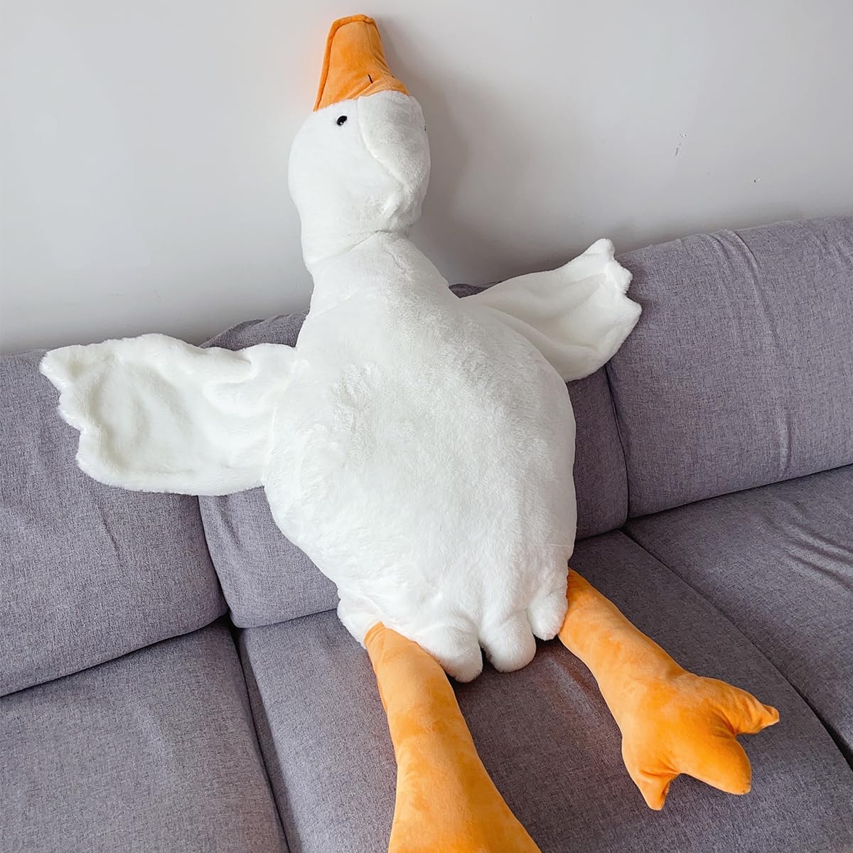 Haengbuk - Peluche de ganso, almohada gigante para dormir de 74.8 p...