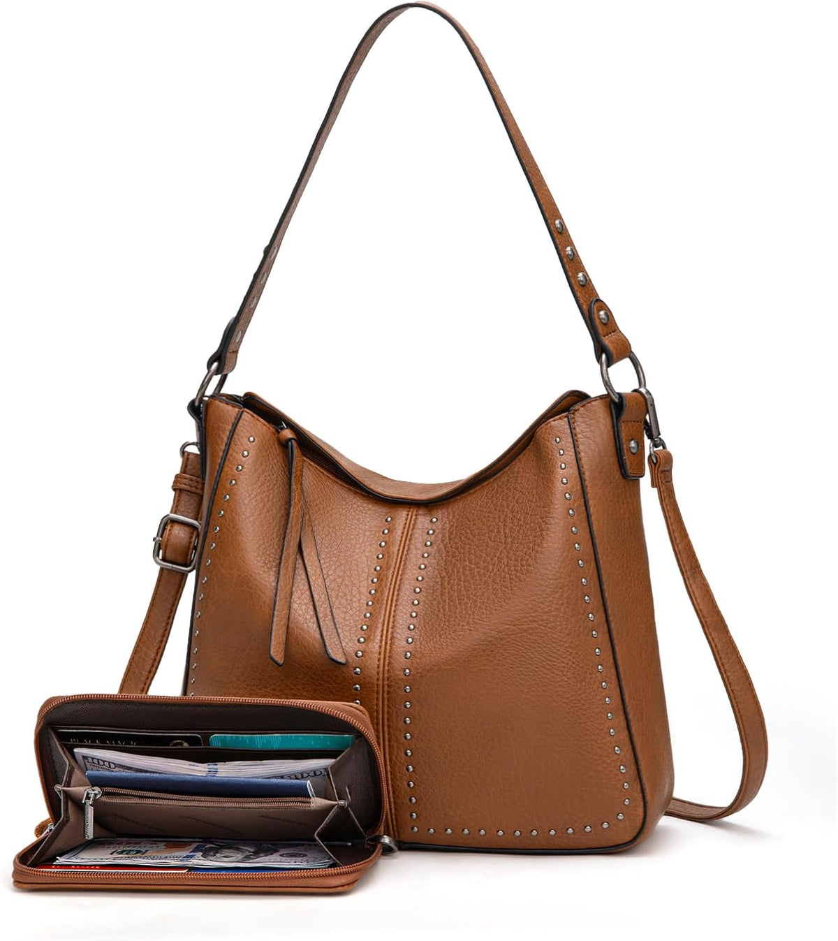 Montana West Bolso Hobo para mujer, bolso cruzado y bolsos de mano...