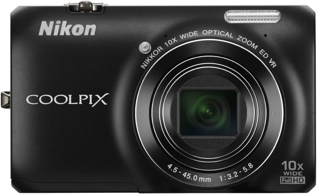 Nikon COOLPIX S6300 Cámara digital de 16 MP con lente de vidrio NIK...