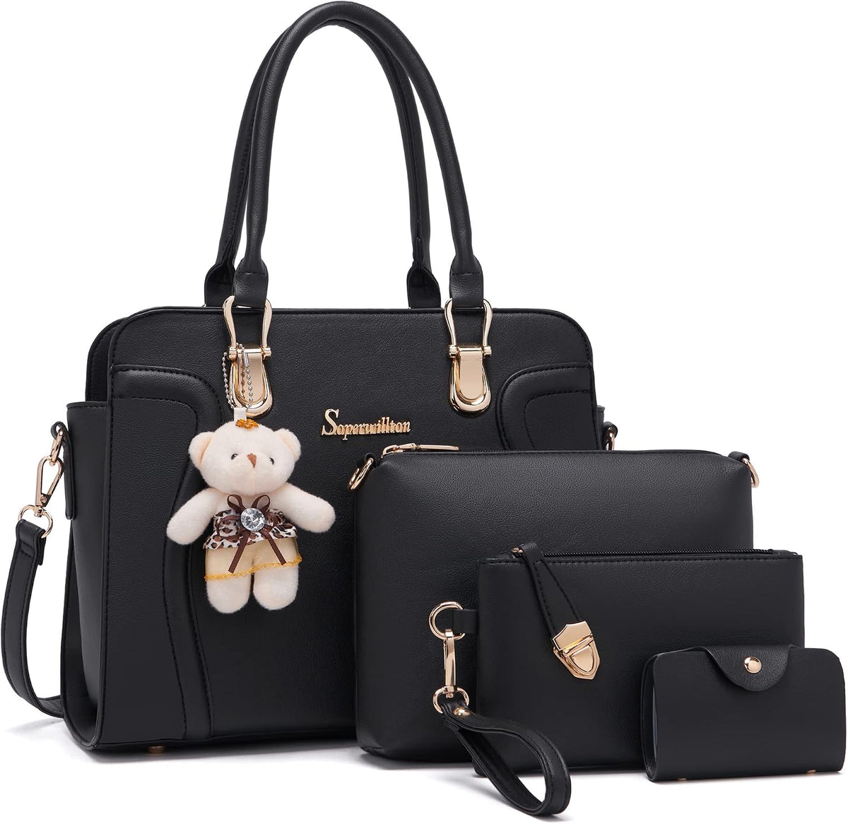 Bolsos de mano de moda para mujer, bolsas tote, bolsas de hombro, b...