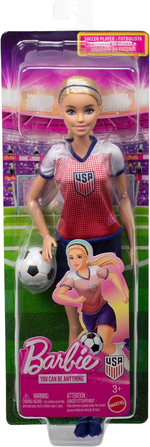Barbie Carreras USSF Ken Soccer Player Muñeca y accesorios | Muñeca...