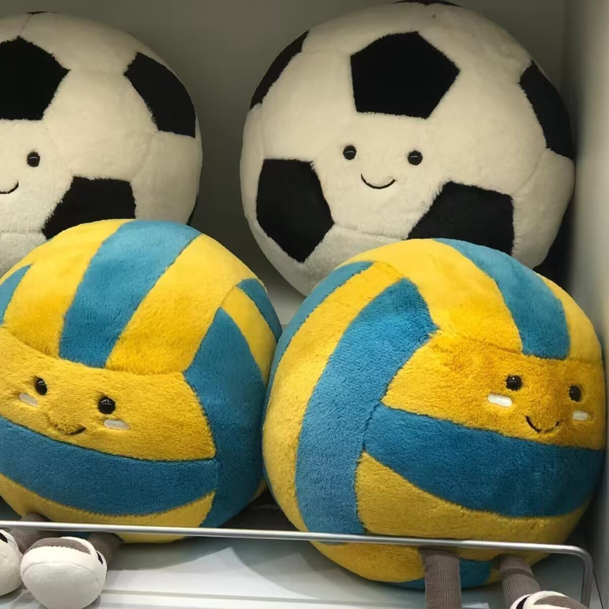 MUALML Linda almohada de felpa deportiva suave para voleibol, diver...