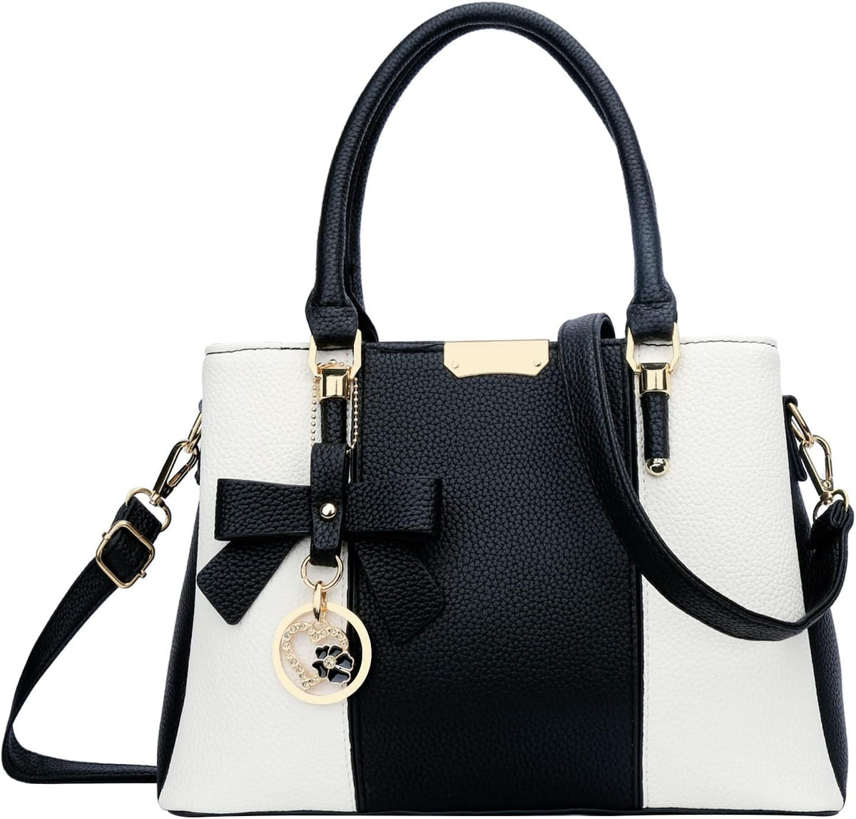 KKXIU Women Purses and Handbags, PU Leather Top Handle Satchel Bag...