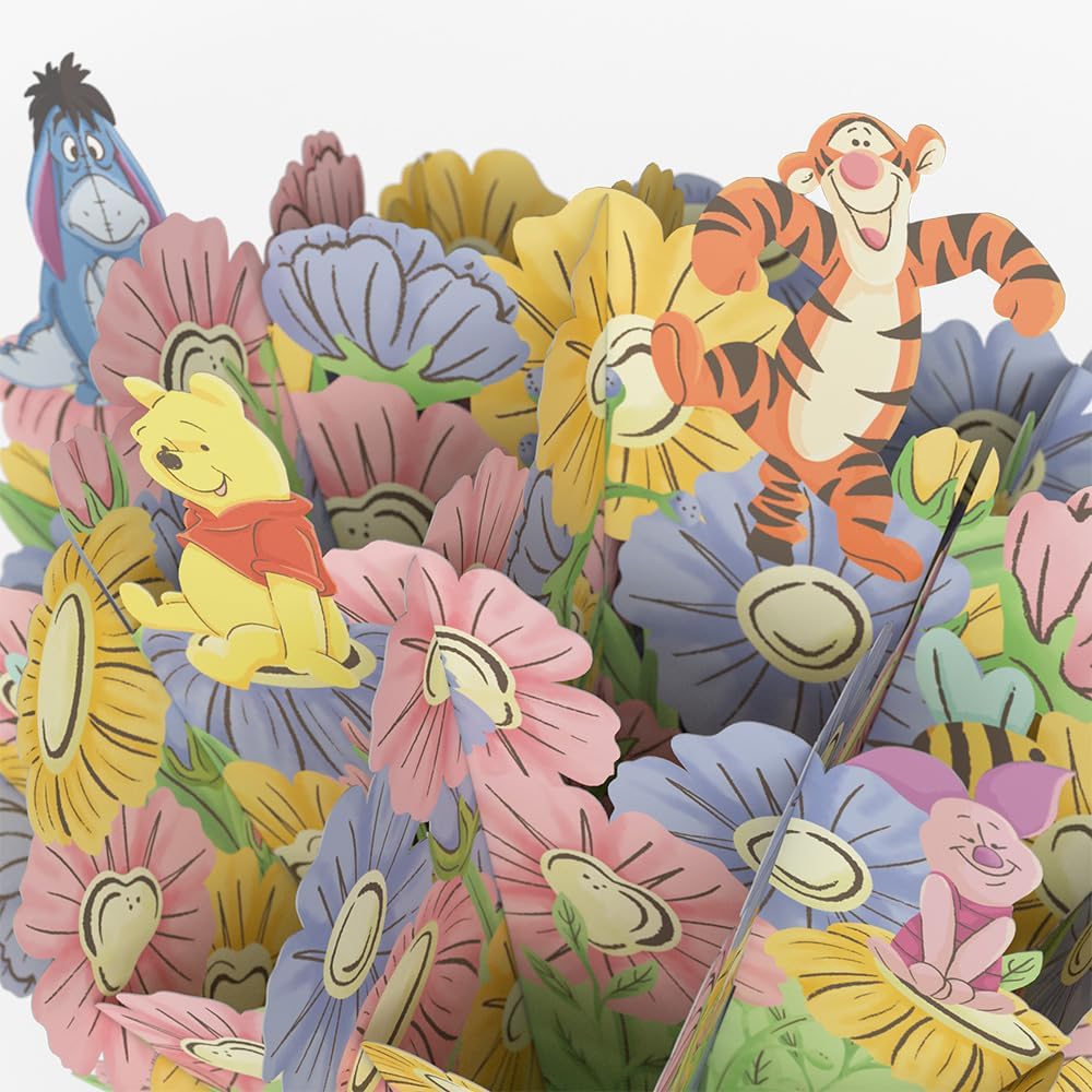 Lovepop Ramo de flores emergentes de papel de Winnie the Pooh de Di...