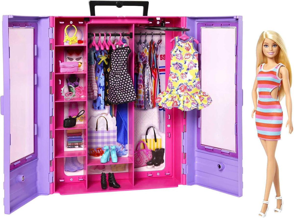 Barbie Fashionistas Ultimate Closet - Juego de moda portátil | Muñe...