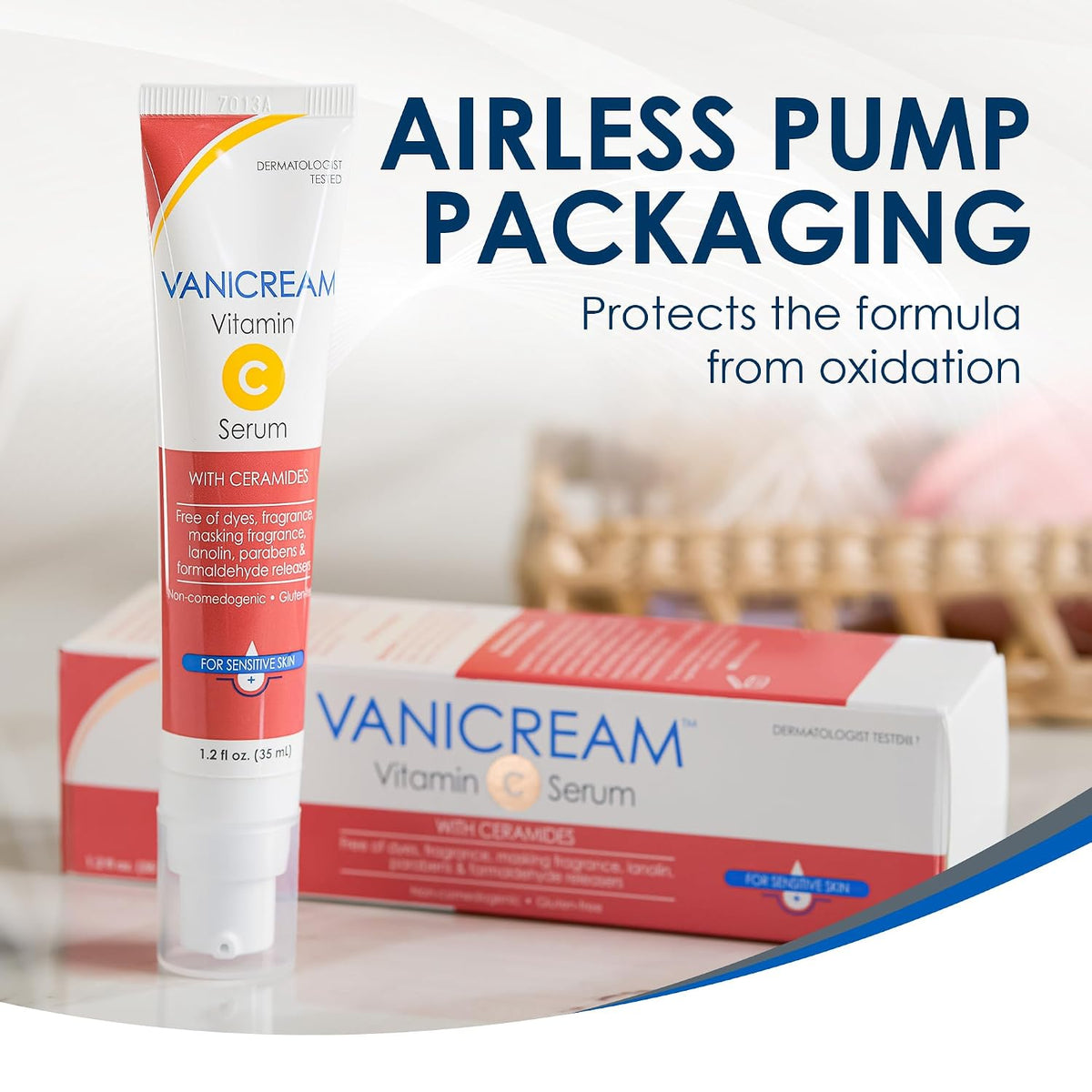 Vanicream Suero de vitamina C, 1.2 onzas líquidas, formulado sin ir...