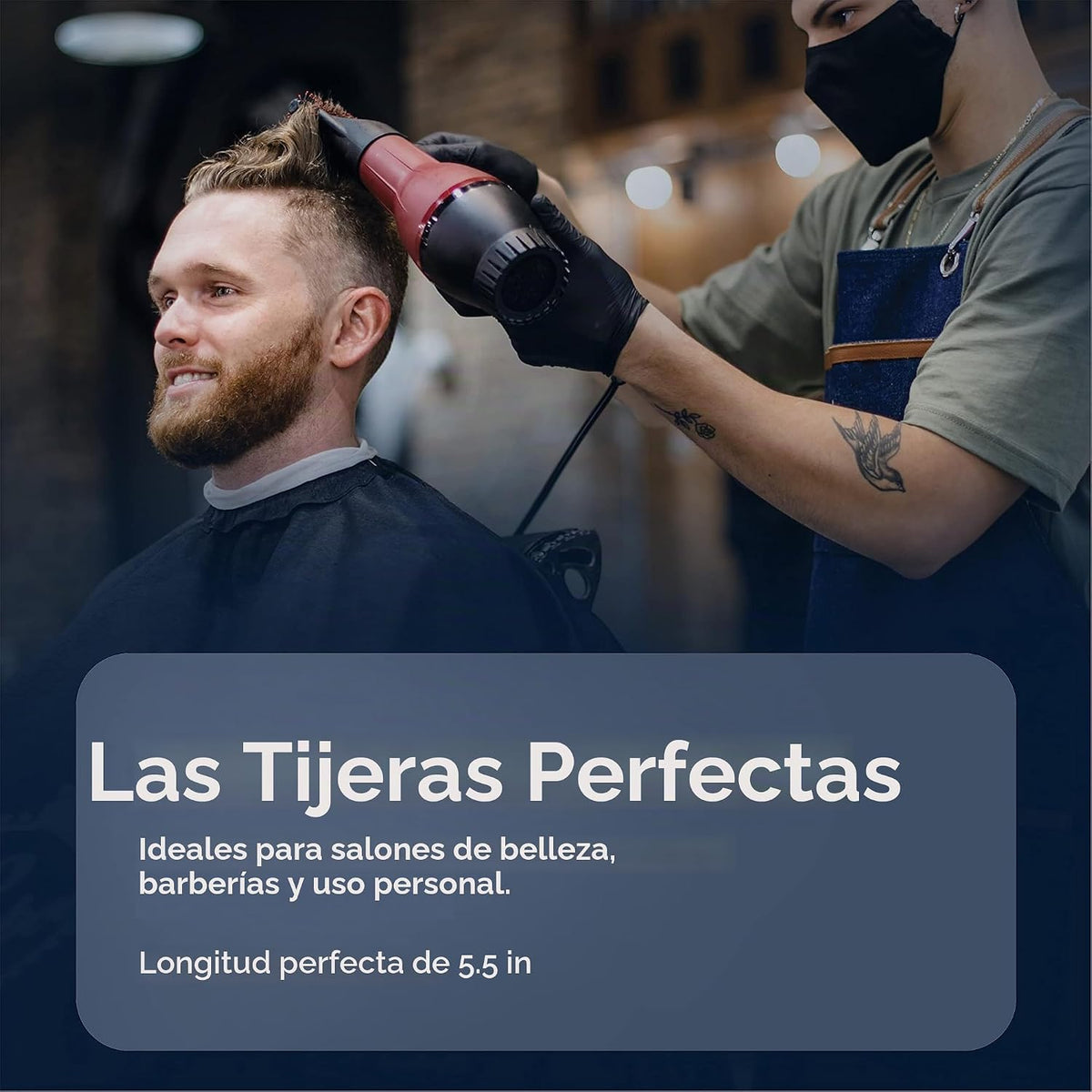 Suvorna Tijeras de peluquería de 5.5 pulgadas | Tijeras de pelo pro...
