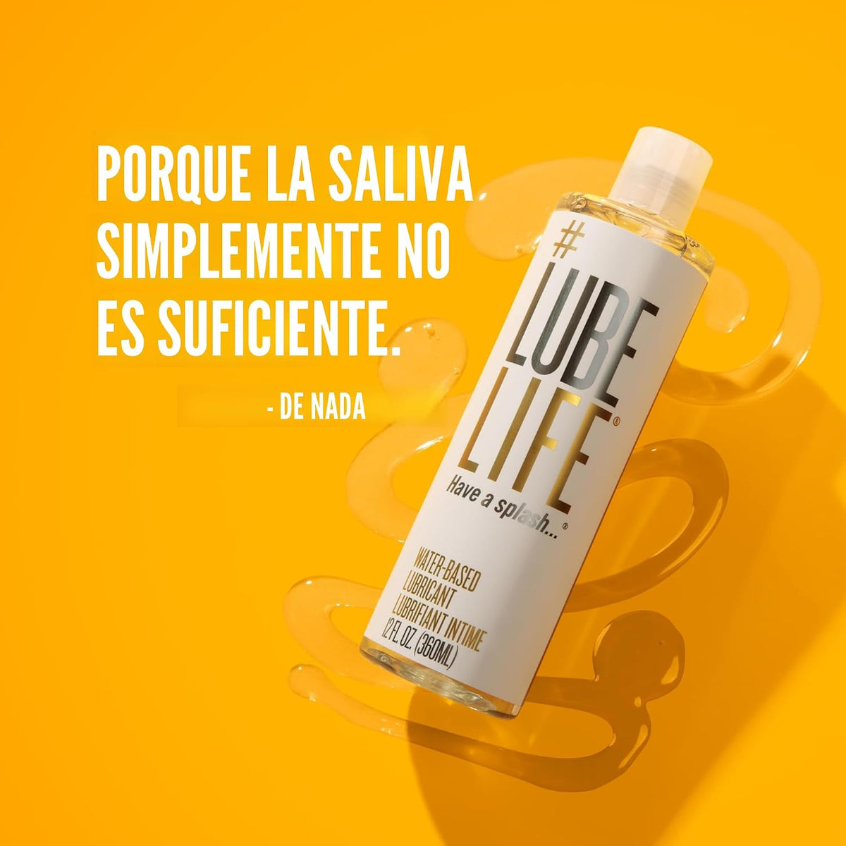 LUBELIFE Lubricante a base de agua, lubricante personal para hombre...