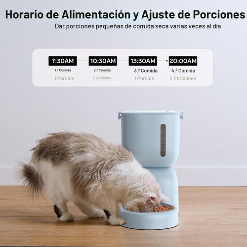 Alimentador automático para gatos y dispensador de agua FW1, dispen...
