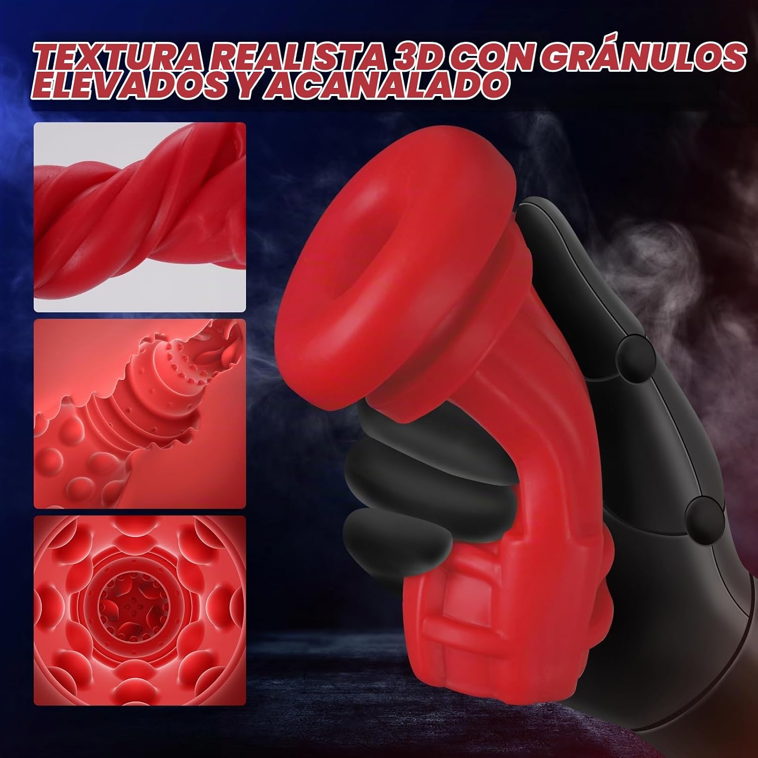 Juguetes sexuales para hombres Masturbador masculino - Control por...