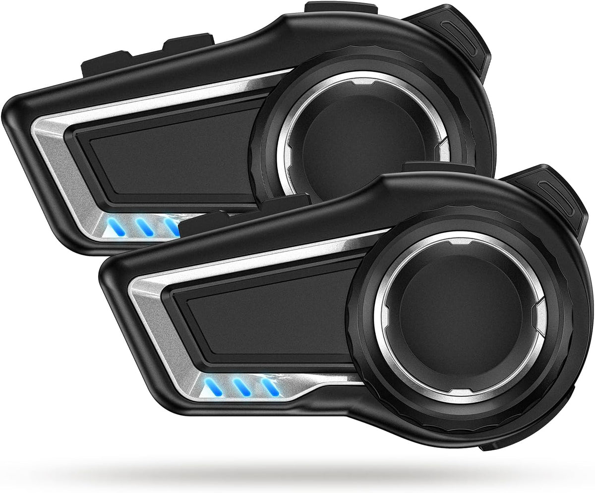 Chtoocy X10 - Auriculares Bluetooth para casco de motocicleta V5.4,...