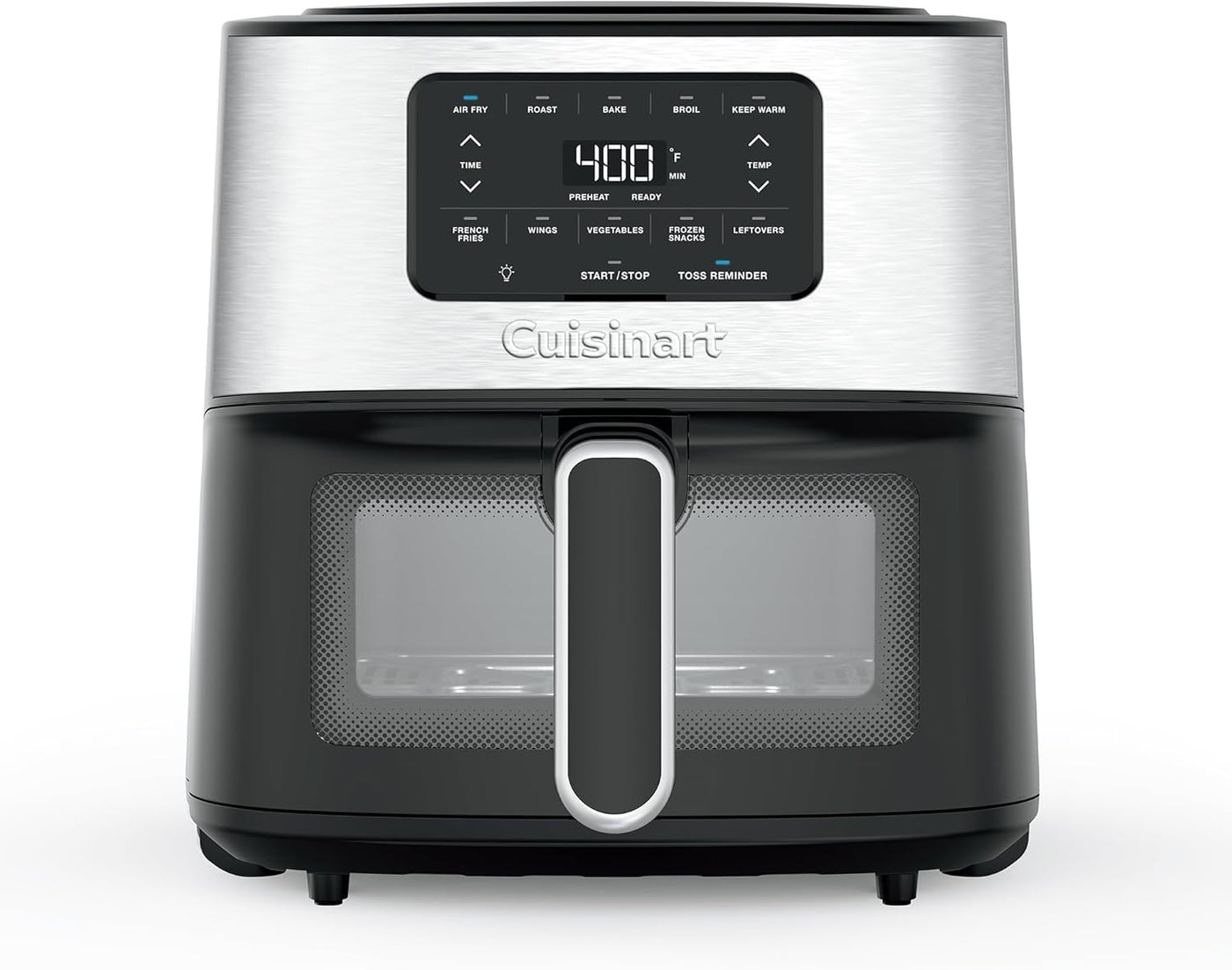 Cuisinart Freidora de aire, freidora grande de 6 cuartos de galón