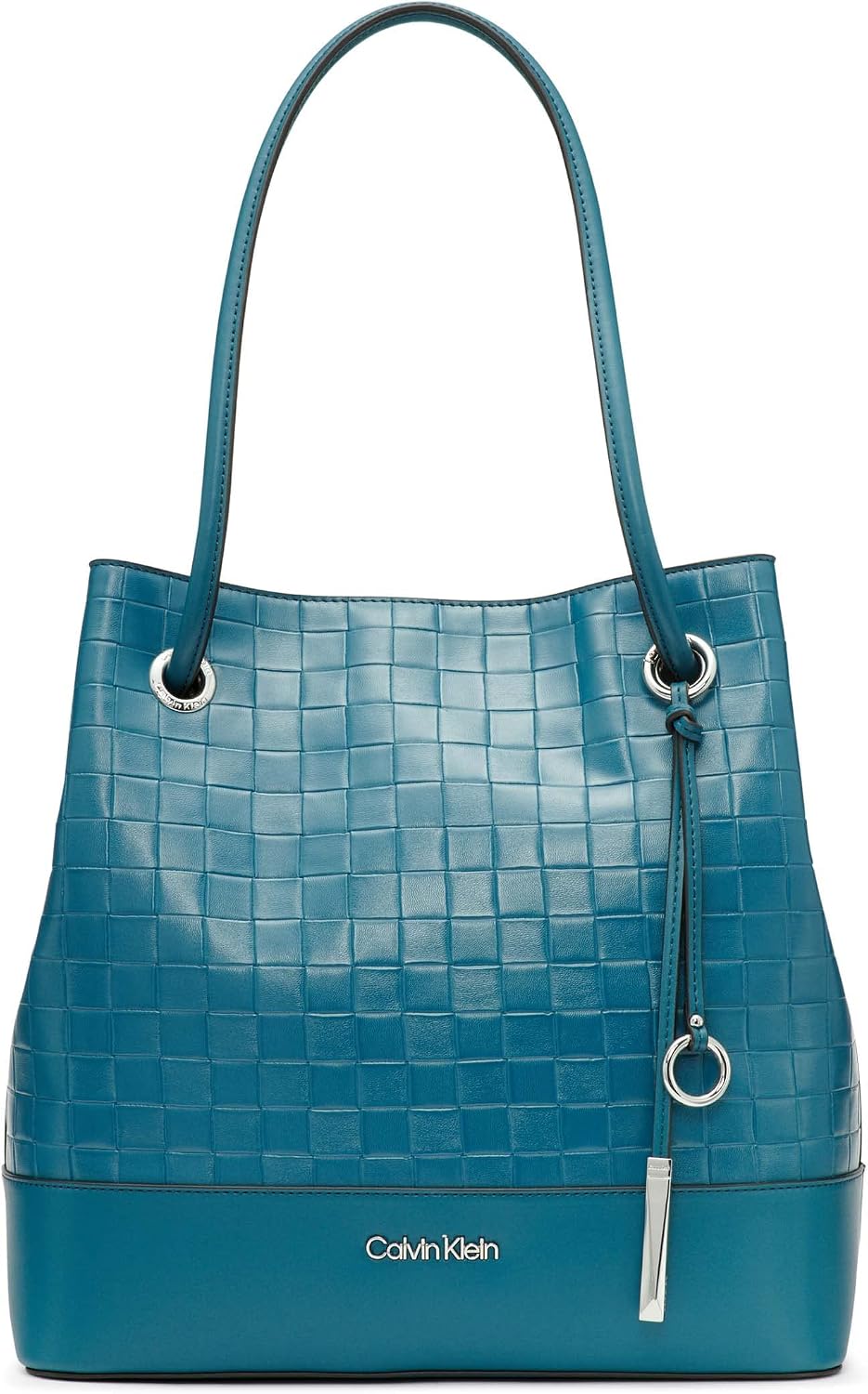 Calvin Klein Gabrianna Bubble - Bolso llave Norte\/Sur de piel sint...