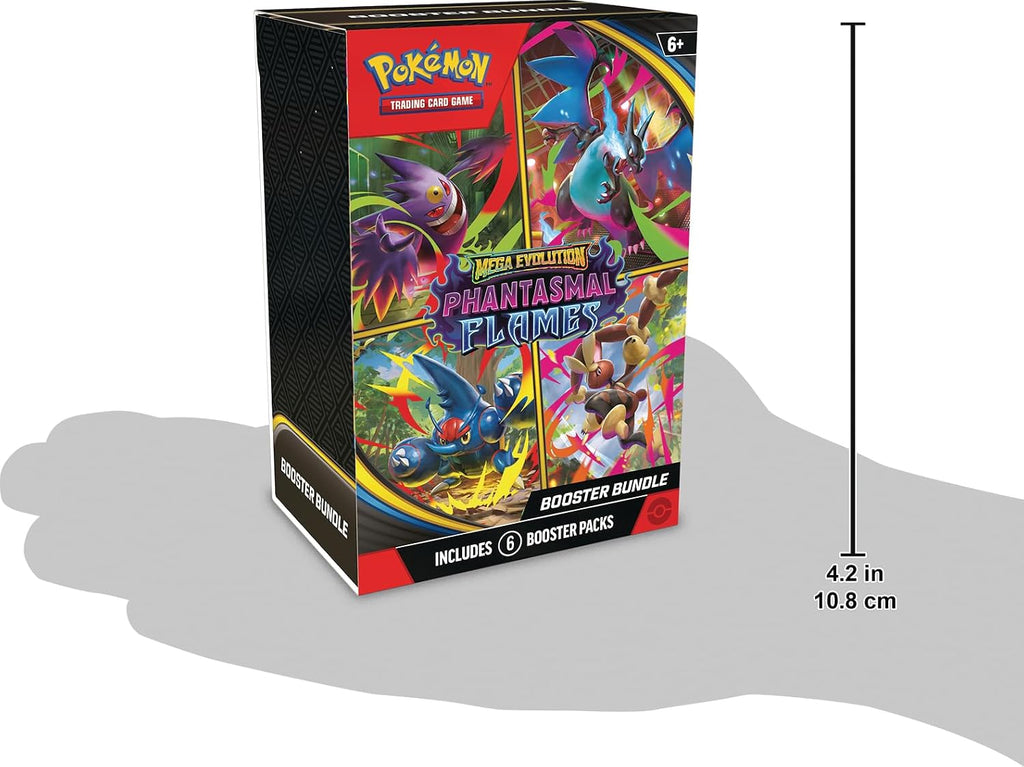 Pokémon TCG: Mega Evolution\u2014Llamas Fantasmales Paquete de Refu...