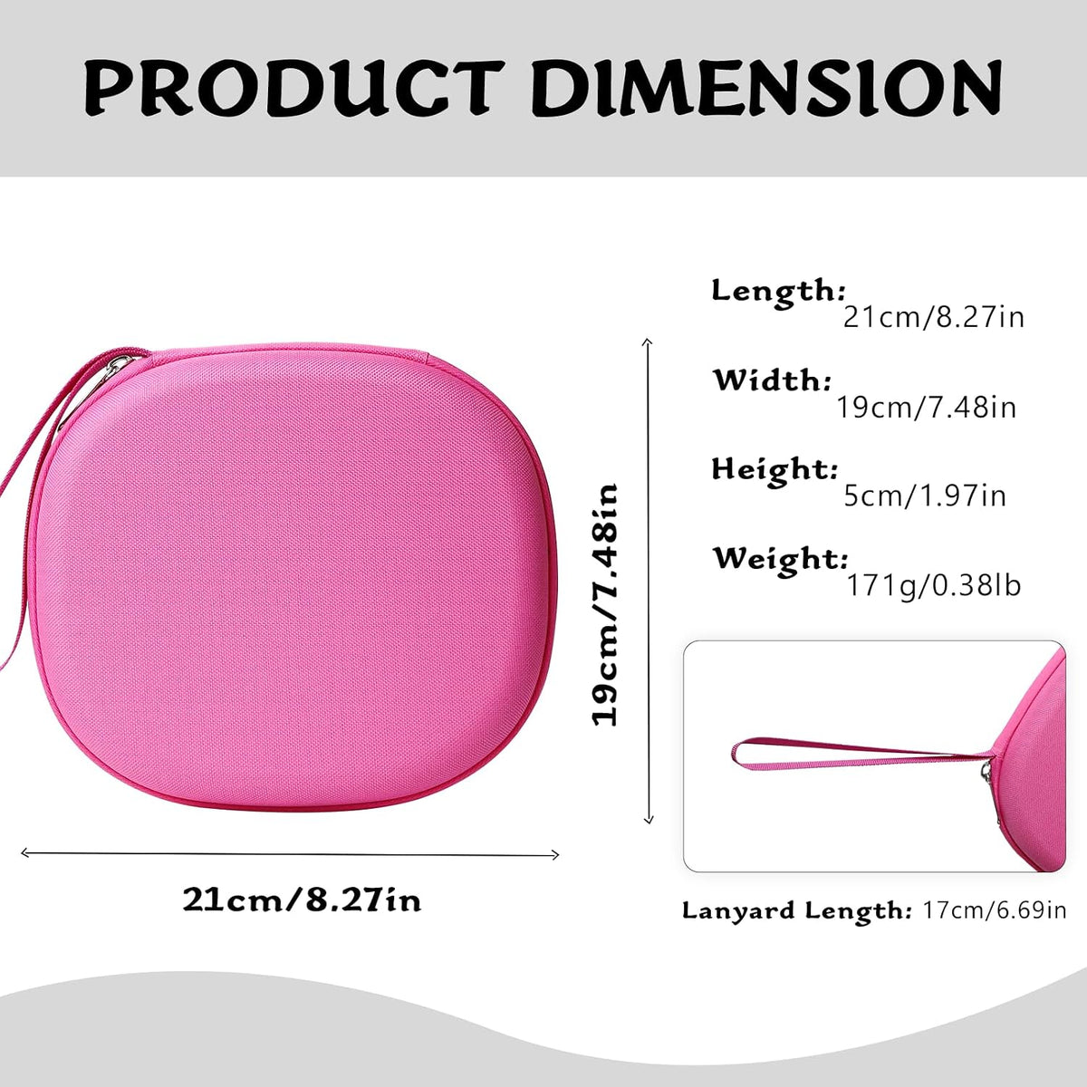 CAIOVSE Funda para luz de lectura de libros compatible con Glocusen...