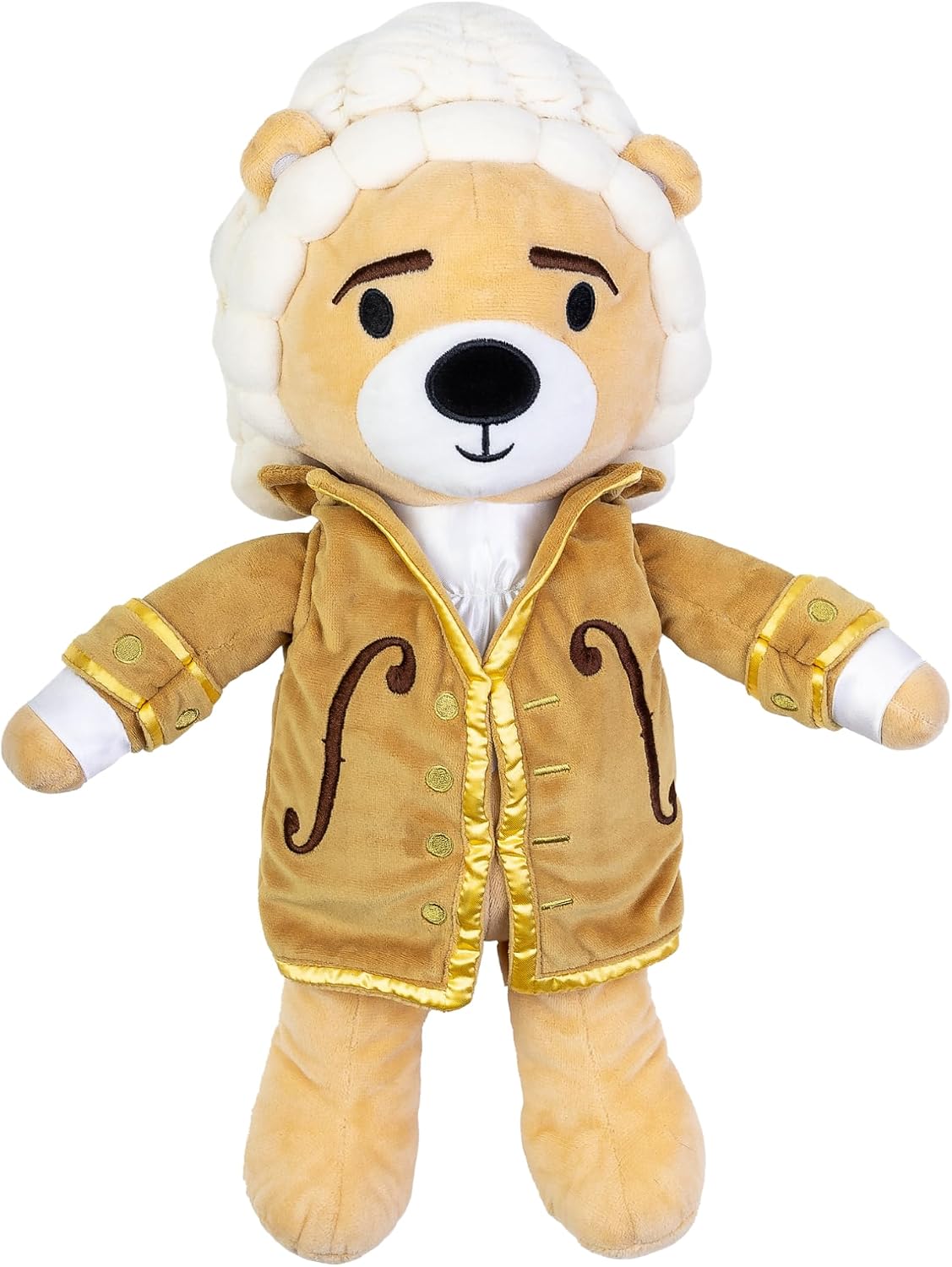 Vosego Bach Virtuoso Bear - Juguete de peluche de doble modo con mú...