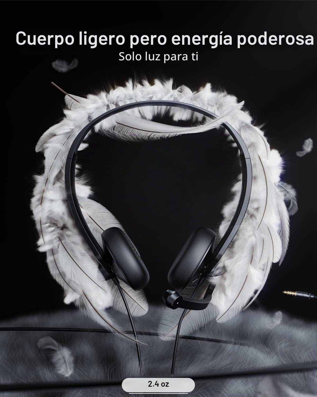 Auriculares FEABASK USB con micrófono para PC Laptop - Auriculares...