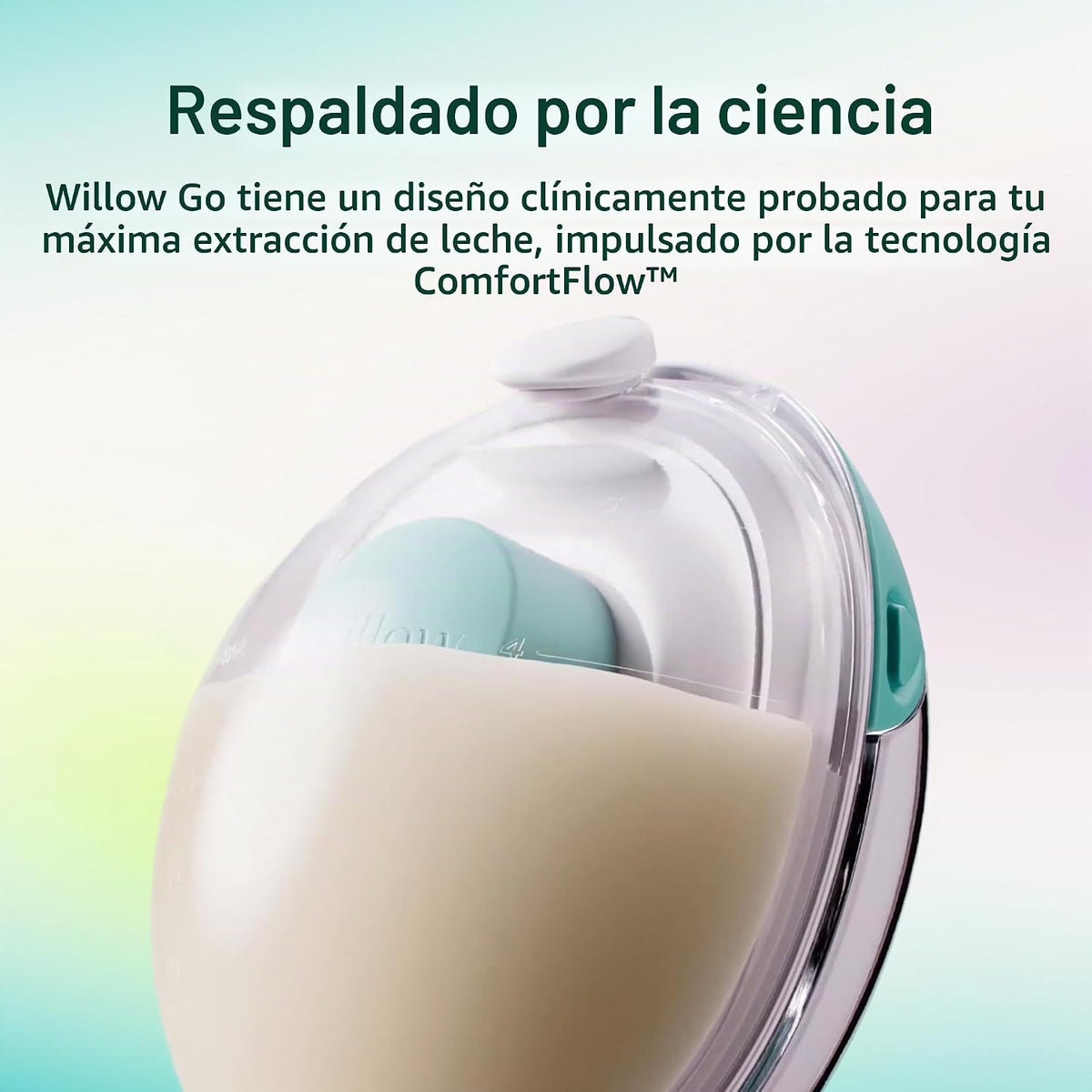 Willow Go - Extractor de leche manos libres - Extractor de lactanci...