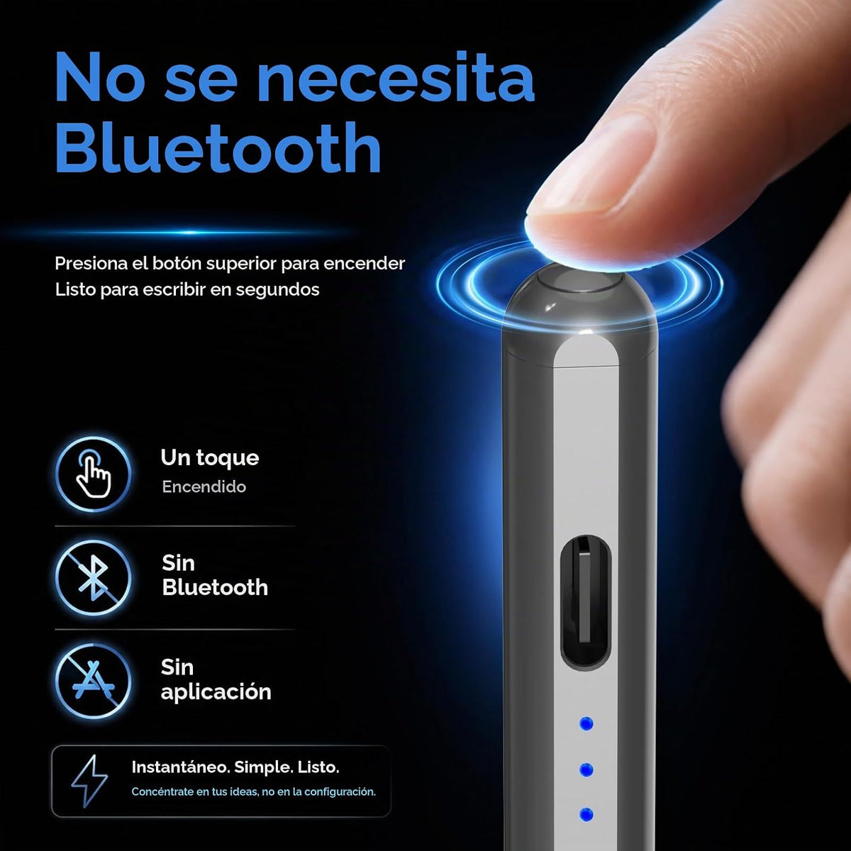 HATOKU Stylus Pen para Apple iPad 2018-2026 para tomar notas y dibu...