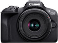 Canon Cámara sin espejo EOS R100 con lentes de 0.709-1.772 in y 2.1...