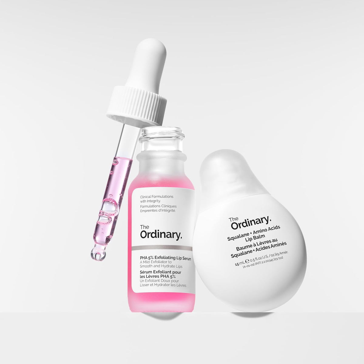 The Ordinary Lip Care Duo - Set de cuidado de la piel - PHA 5% suer...