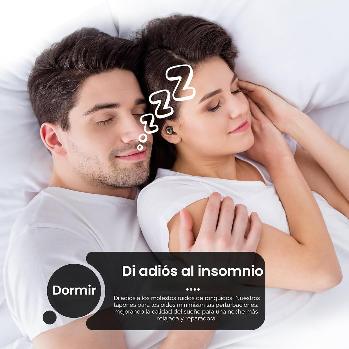 Tapones para los oídos para cancelación de ruido para dormir, tapon...
