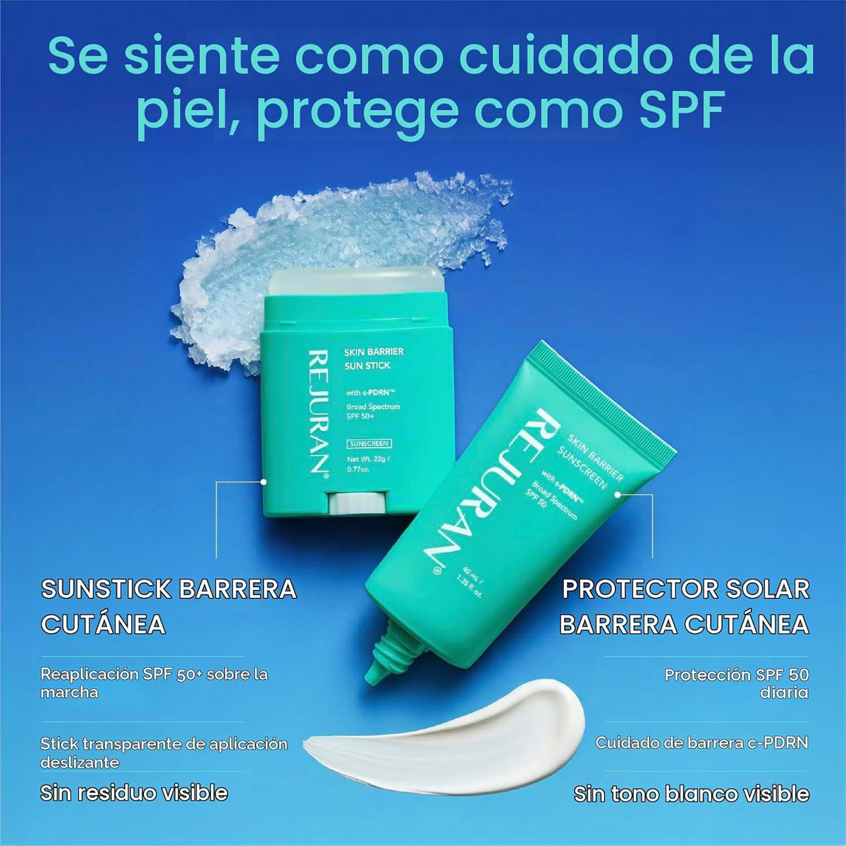 Protector solar REJURAN Skin Barrier SPF 50, protector solar diario...