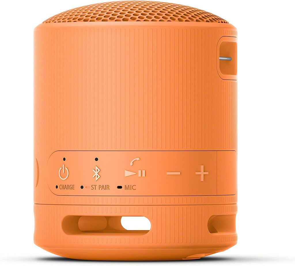 Sony SRS-XB100 Altavoz ligero portátil inalámbrico Bluetooth, naran...