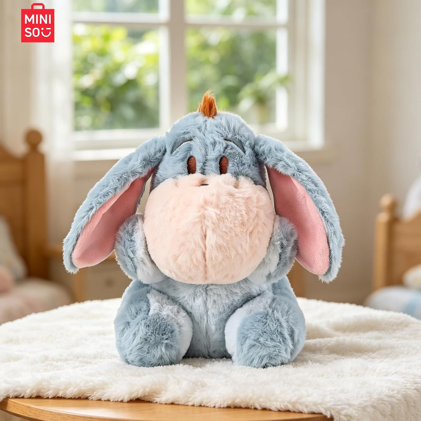 MINISO Disney - Juguete de peluche de Winnie the Pooh, lindo oso de...