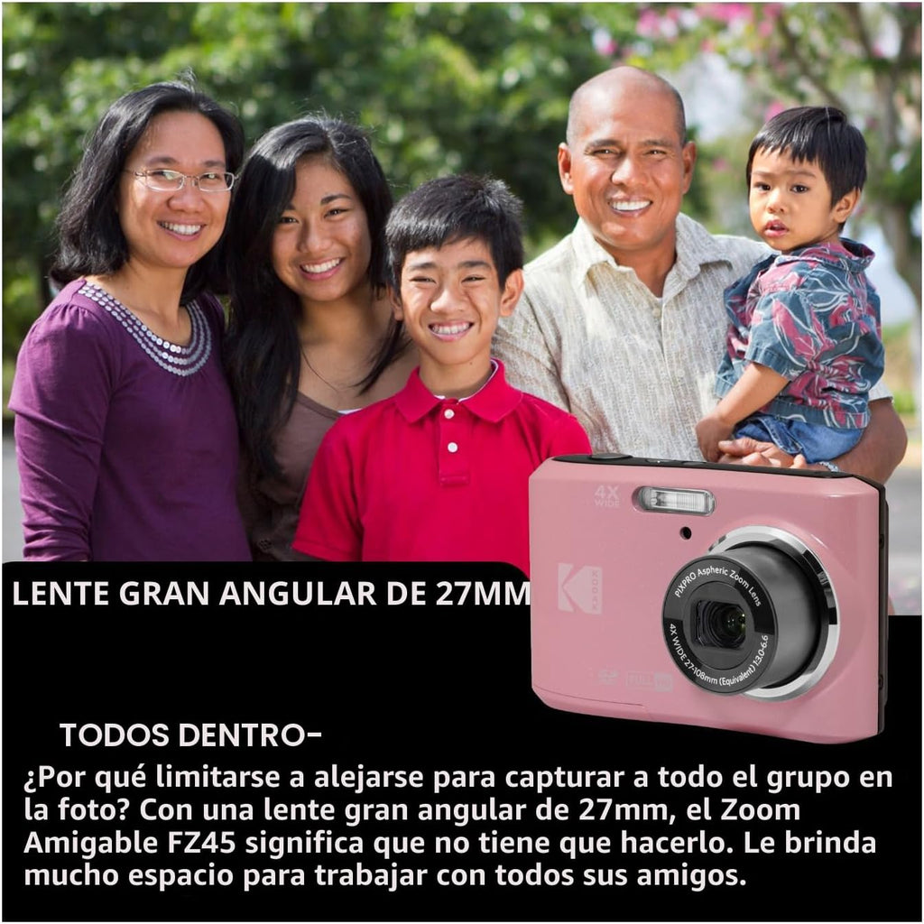 Kodak PIXPRO FZ45 Friendly Zoom 16MP 1080p Cámara digital Full HD (...