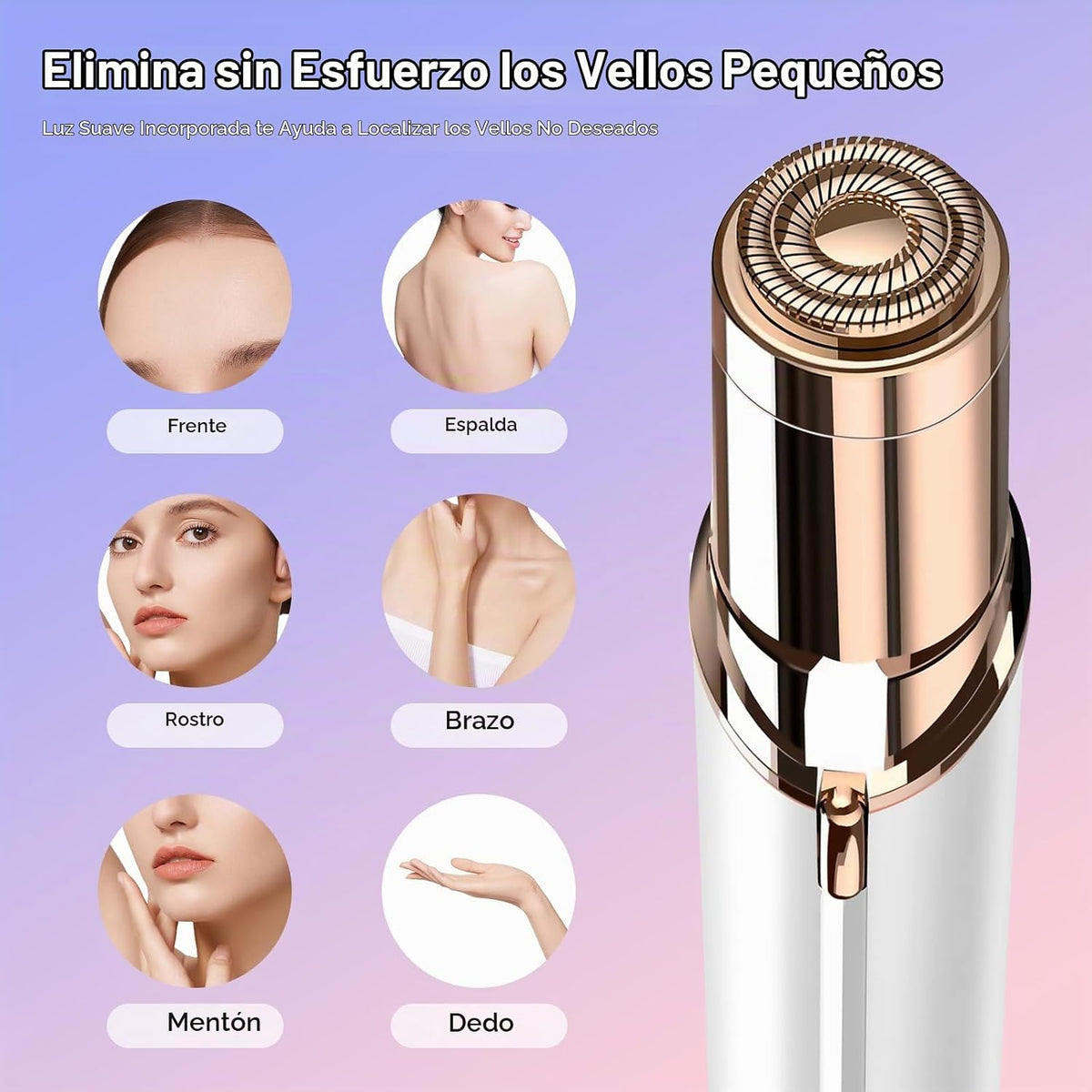 Removedor de vello facial para mujeres - visto en la TV, afeitadora...