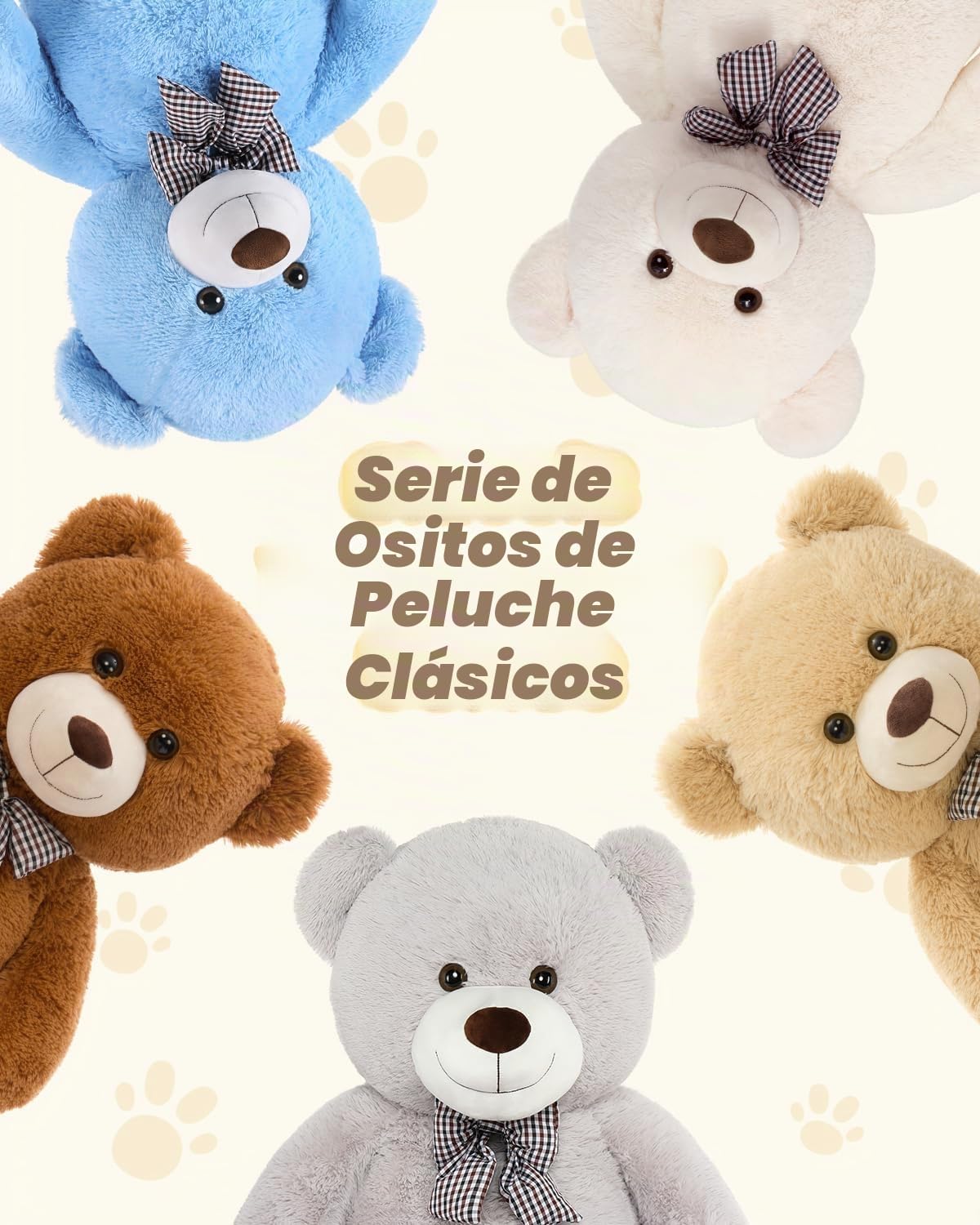 MaoGoLan - Oso de peluche gigante de 39 pulgadas, ultra suave y lin...