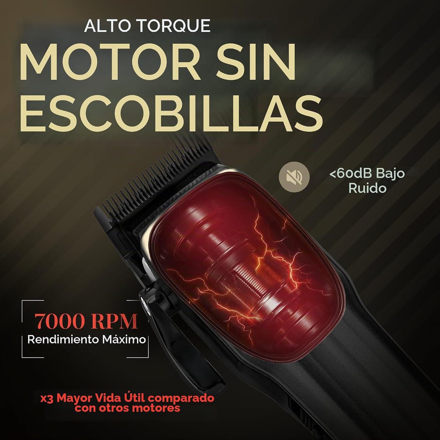 Fagaci Cortadora de pelo profesional para hombres, kit de peluquero...