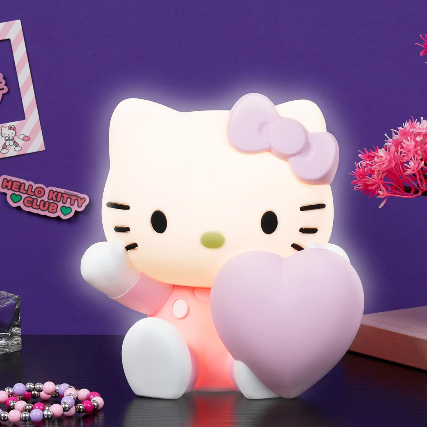 Get Trend Hello Kitty Sanrio - Luz nocturna de silicona para niñas,...