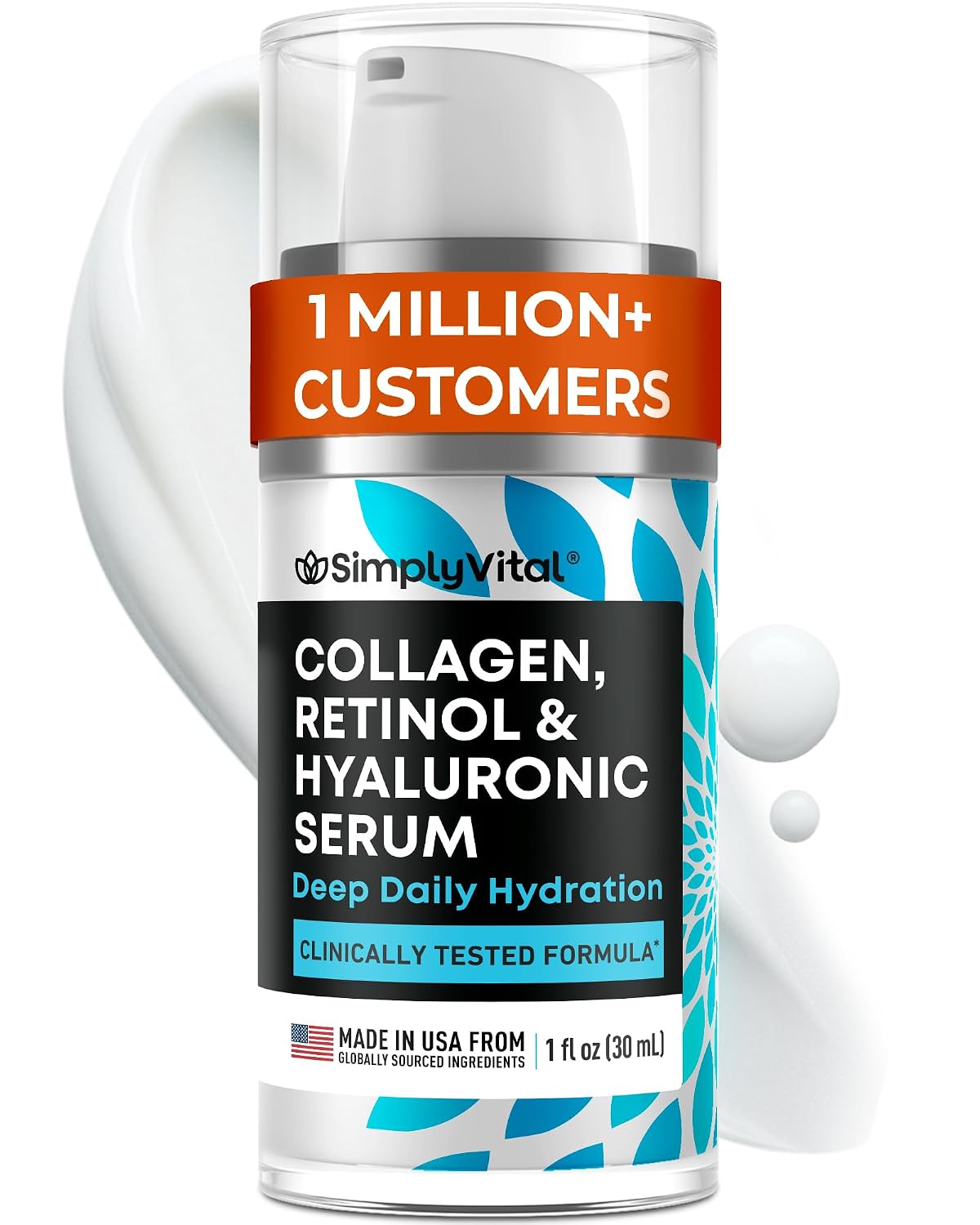 Suero facial de colágeno retinol - Hidratante antienvejecimiento pa...