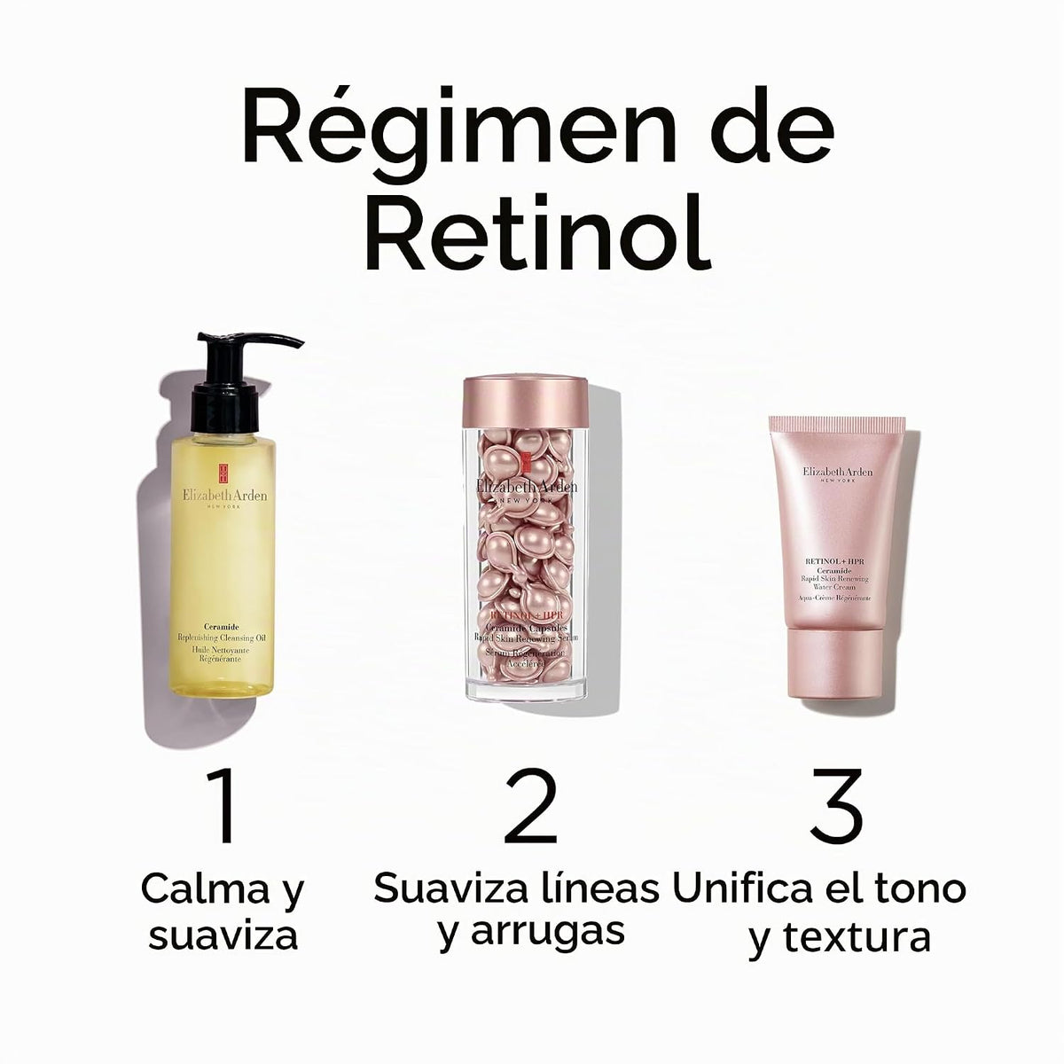 Cápsulas de suero facial de retinol + HPR de ceramidas de Elizabeth...