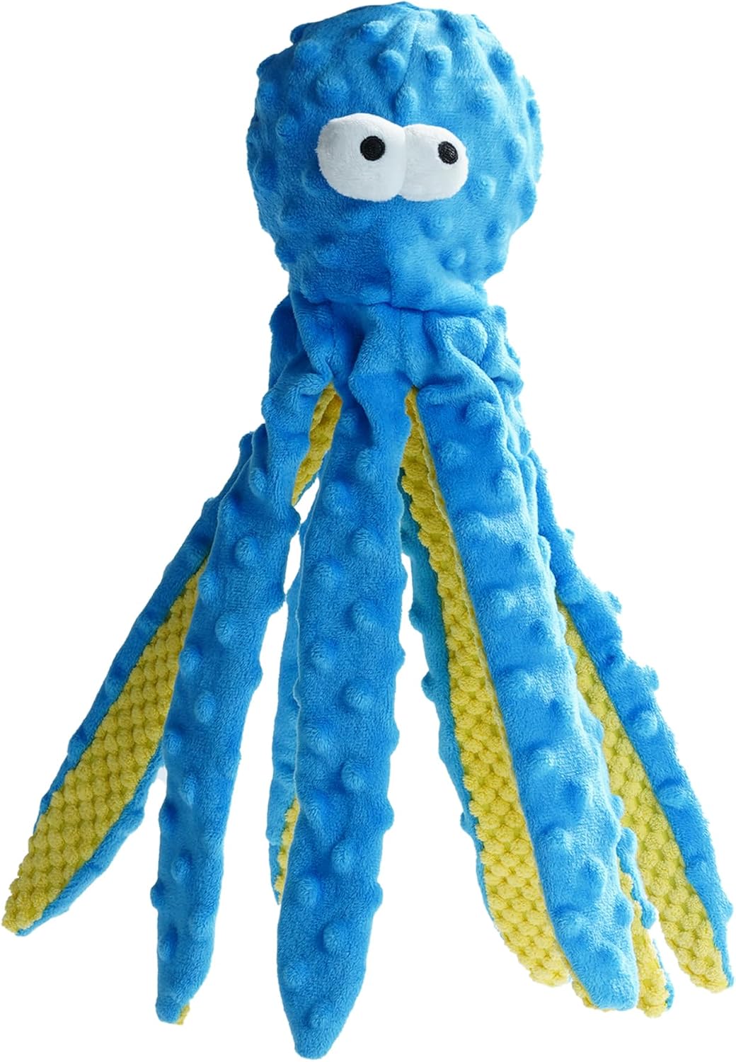 Nocciola Octopu - Juguetes para perros chirriantes arrugados para m...
