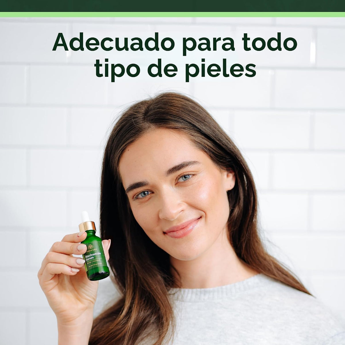 Suero de niacinamida Tree of Life para rostro, aceite facial para a...