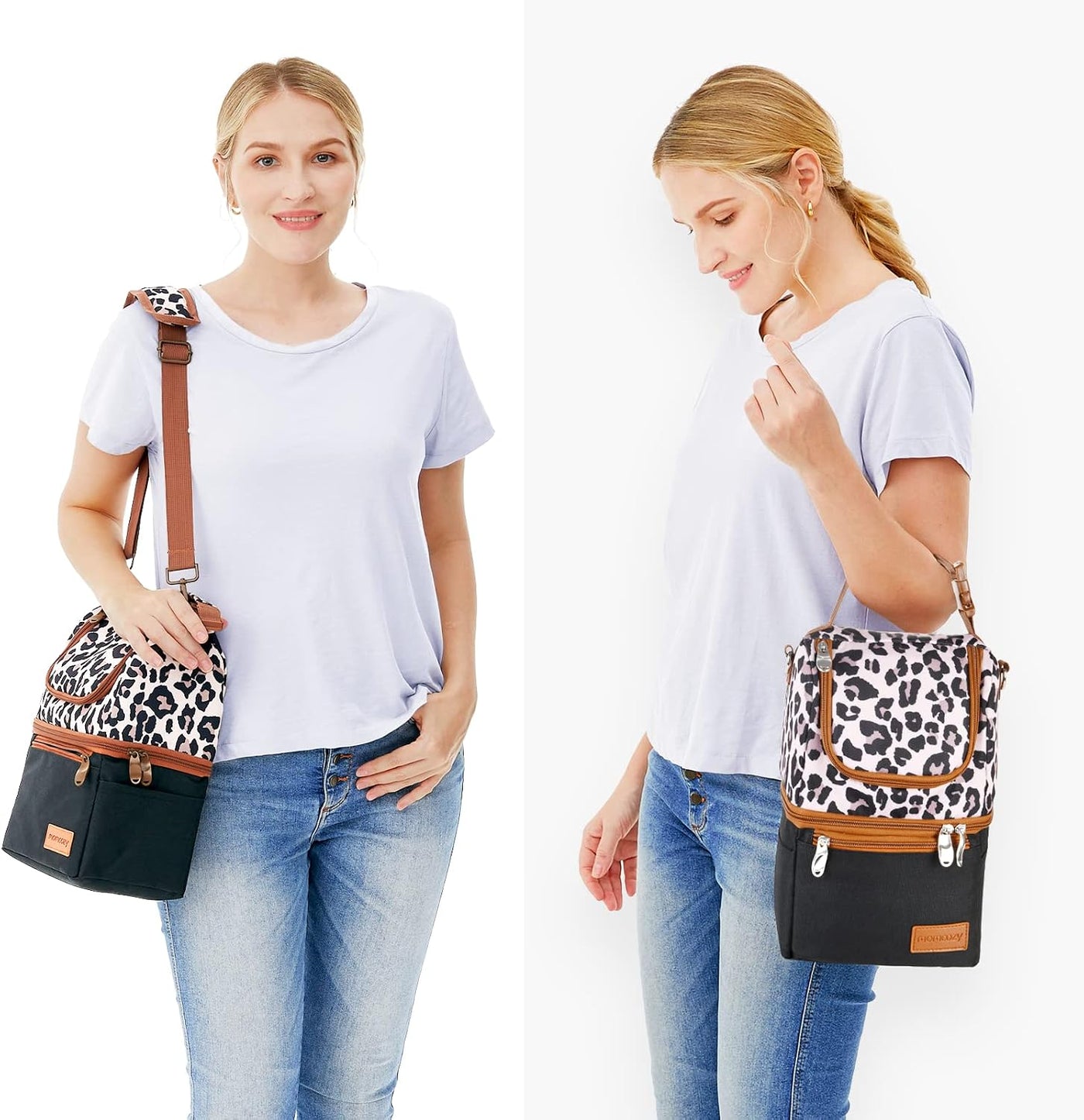 Momcozy Bolsa aislada para biberón, bolsa enfriadora de leche mater...