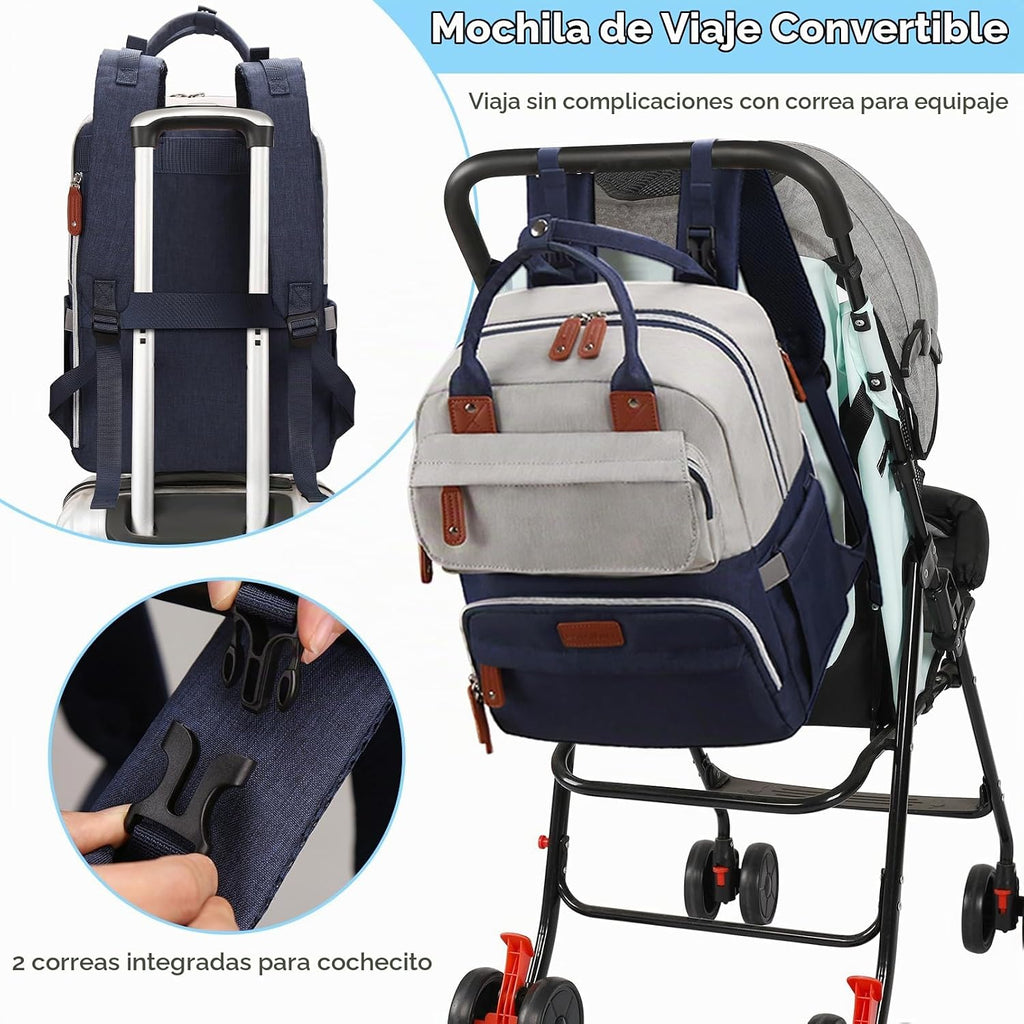 Legestori Mochila para Pañales, Bolsa de Pañales para Bebé Niño, Bo...