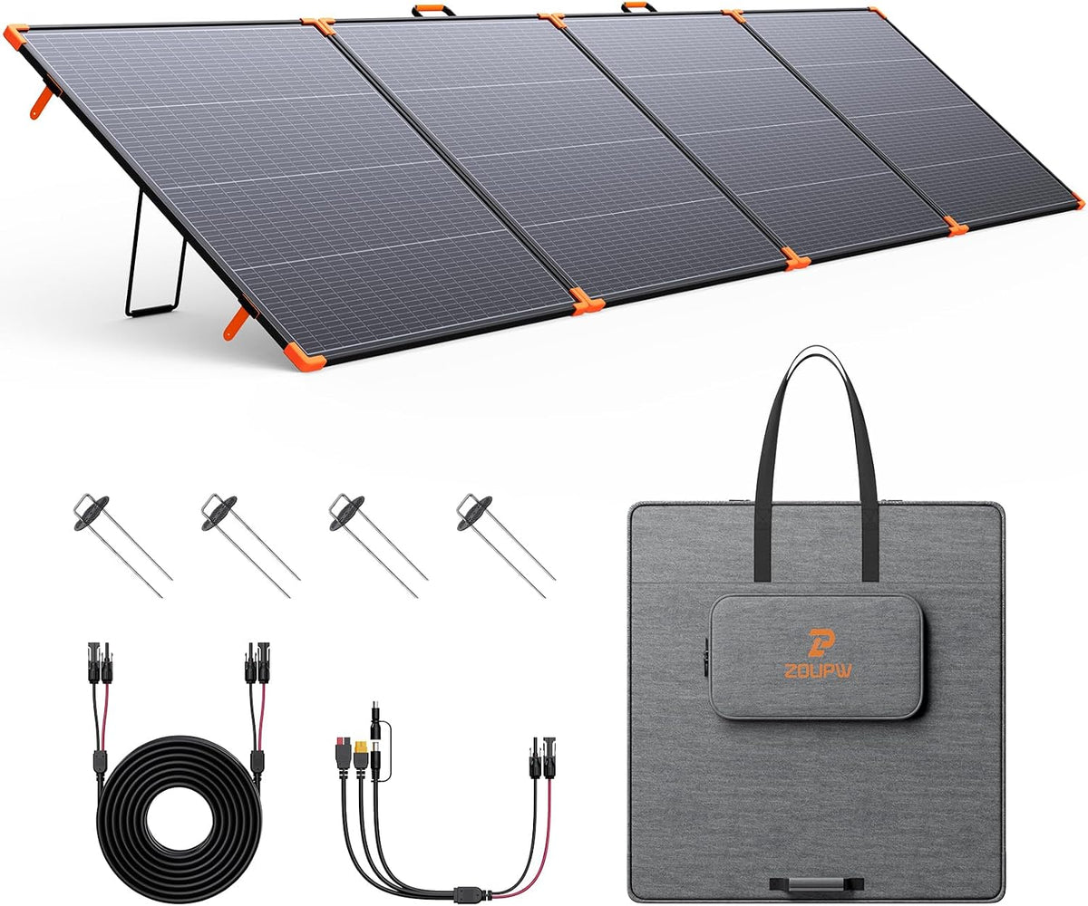 ZOUPW 480W biacial panel solar portátil tipo N 16BB para la central...
